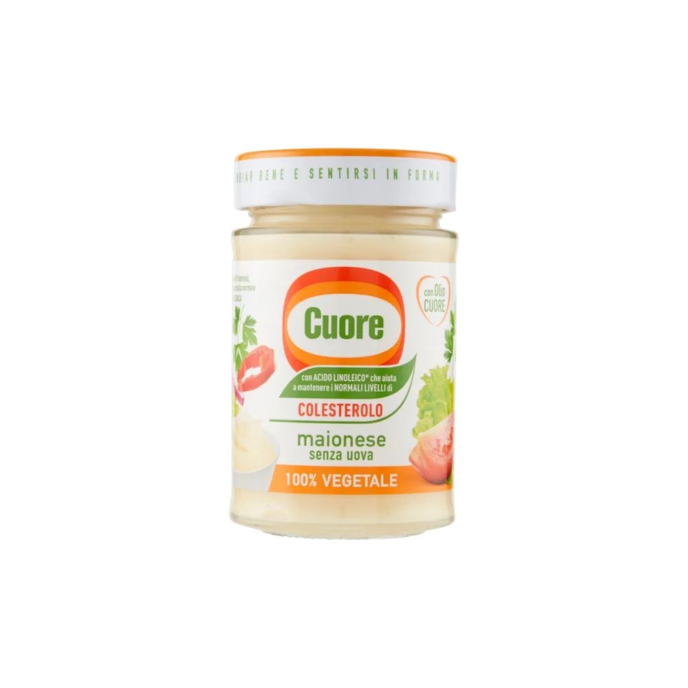 CUORE MAIONESE VASO IN VETRO 180ML