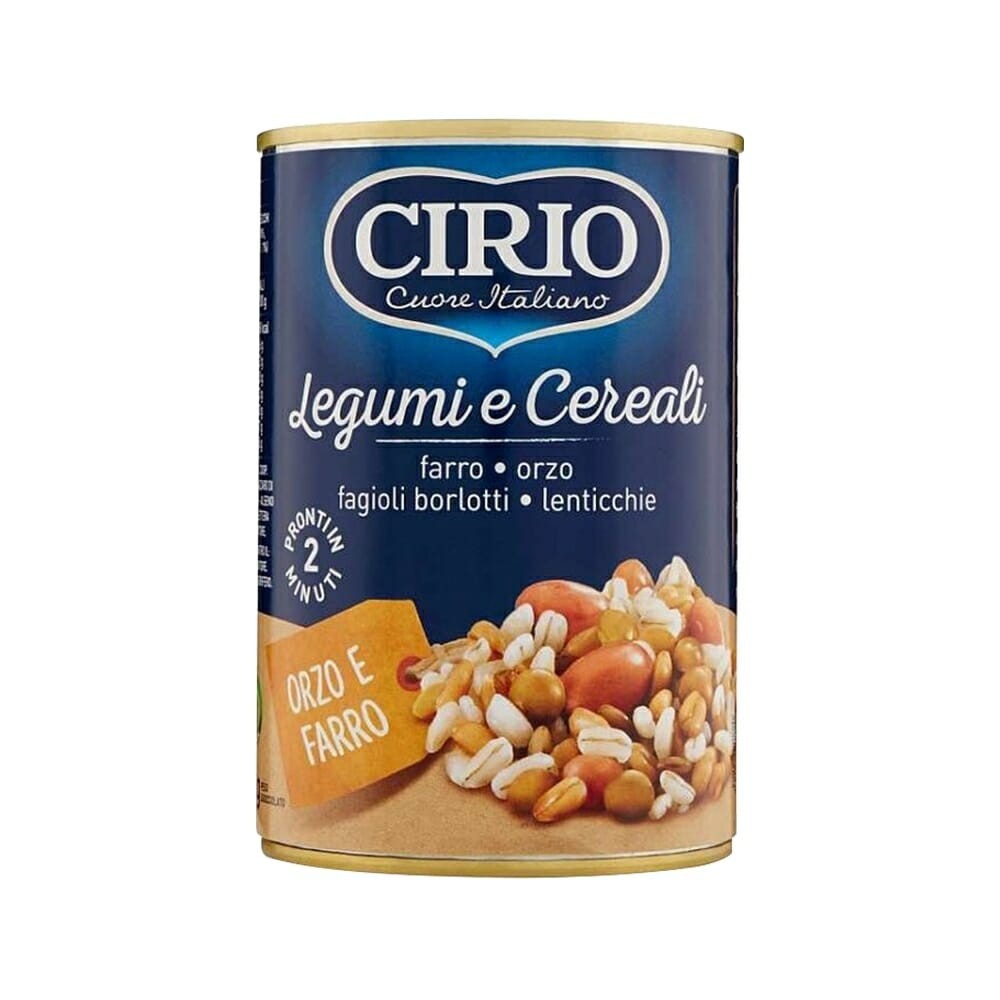 CIRIO LEGUMI E CEREALI, ORZO E FARRO 400GR