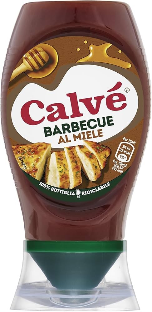 CALVE' BARBECUE AL MIELE TOP DOWN 250ML