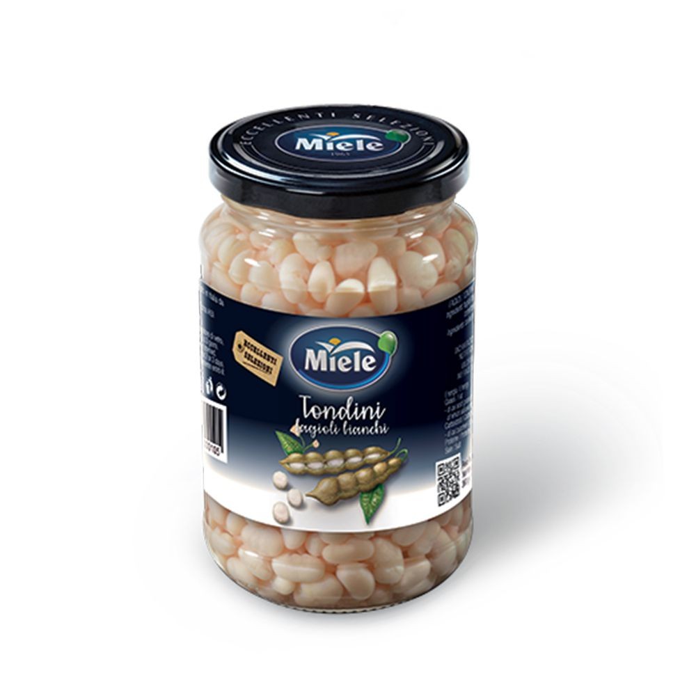 MIELE TONDINI FAGIOLI BIANCHI IN VETRO 370G