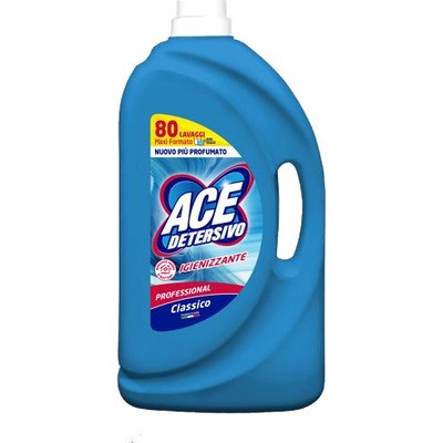 ACE DETERGENTE LAVATRICE IGENIZZANTE PROFESSIONAL CLASSICO 80 LAVAGGI 4LT