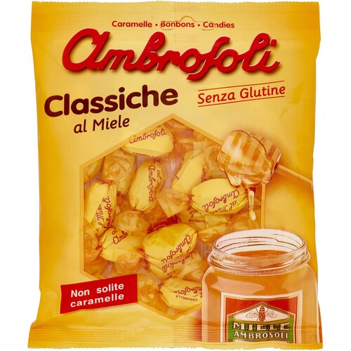 AMBROSOLI CARAMELLE CLASSICHE AL MIELE 135GR