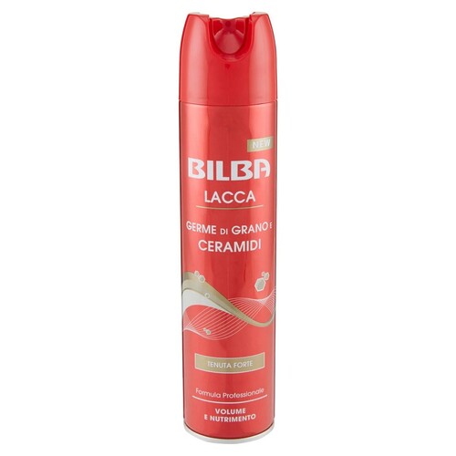 BILBA LACCA GERME DI GRANO E CERAMIDI TENUTA FORTE 250ML