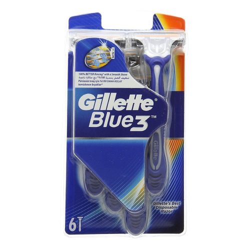 GILLETTE BLUE 3 LAME 6 PEZZI
