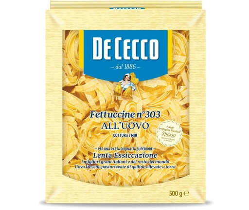 DE CECCO FETTUCCINE ALL'UOVO 500GR