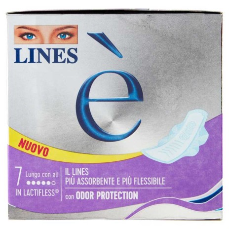 LINES E' LUNGO CON ALI 7 PEZZI IN LACTIFLESS
