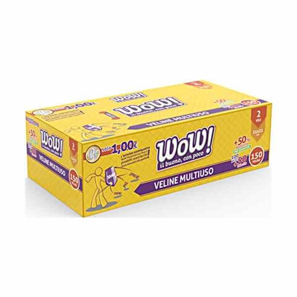 WOW VELINE MULTIUSO 2 VELI 150 PEZZI