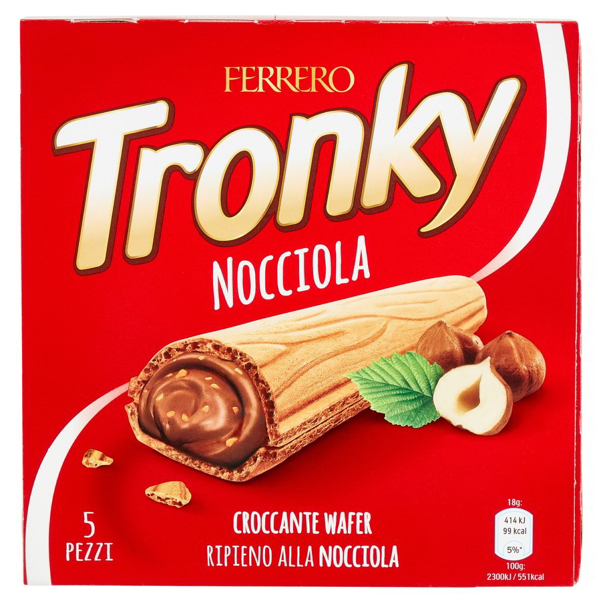 FERRERO TRONKY 5 PEZZI 90GR