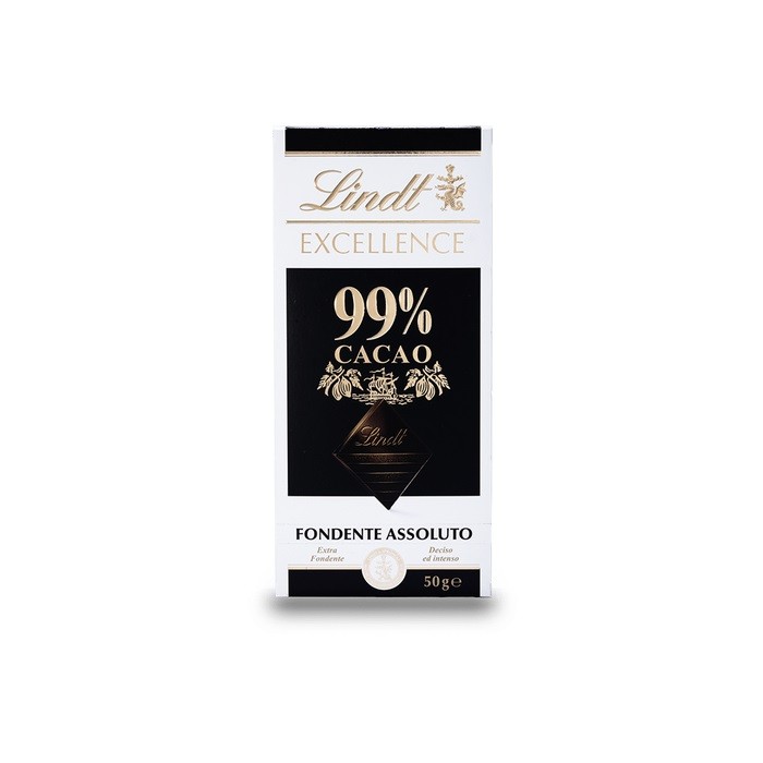 LINDT EXCELLENCE 99% CACAO 50GR
