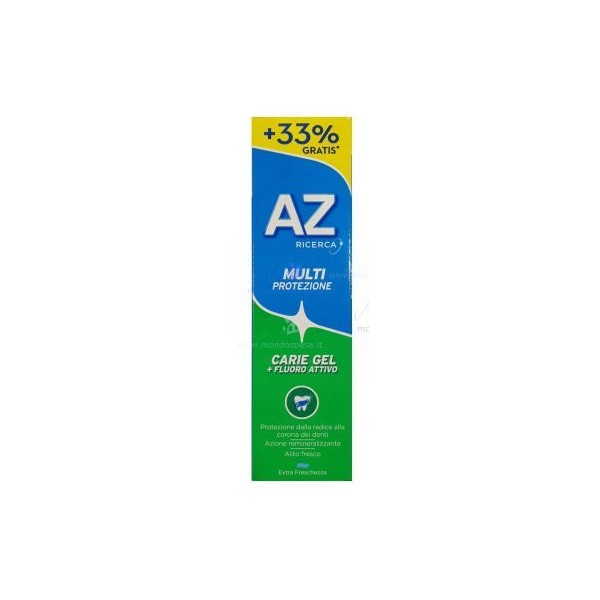 AZ DENTIFRICIO MULTI PROTEZIONE CARIE GEL ML75+25