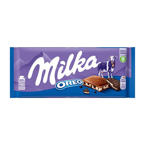 MILKA CIOCCOLATA CON OREO 100GR