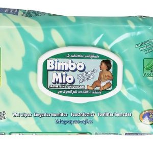 BIMBO MIO SALVIETTINE UMIDIFICATE DETERGENTI PROFUMATE MORBIDE 72 PEZZI