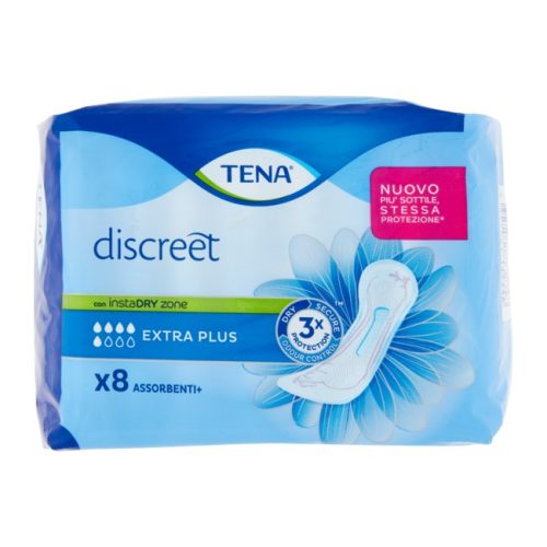 TENA LADY DISCREET EXTRA PLUS 8 PEZZI