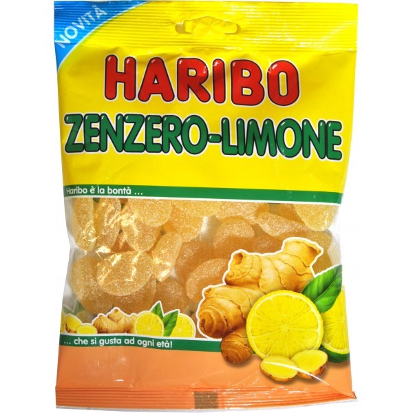 HARIBO CARAMELLE ZENZERO- LIMONE GR175
