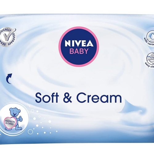 NIVEA BABY SALVIETTINE UMIDIFICATE SOFT &amp  CREAM 63 PEZZI