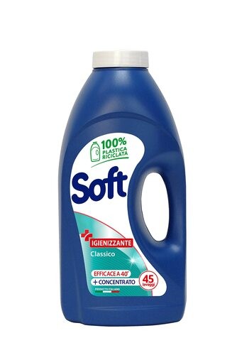 SOFT DETERGENTE LAVATRICE IGIENIZZANTE CLASSICO 45 LAVAGGI 2250ML