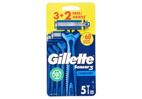 GILLETTE SENSOR 3 LAME 5 PEZZI