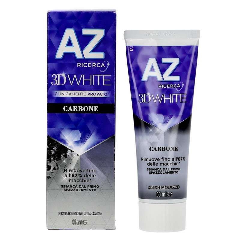 08571-1 AZ DENTIFRICIO 3D WHITE CARBONE 65ML