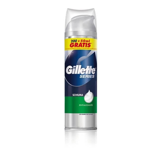 GILLETTE SERIES SCHIUMA DA BARBA RIVITALIZZANTE 250ML