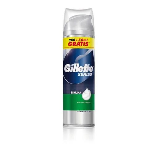 GILLETTE SERIES SCHIUMA DA BARBA RIVITALIZZANTE 250ML