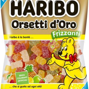 HARIBO CARAMELLE ORSETTI D'ORO FRIZZANTI GR175