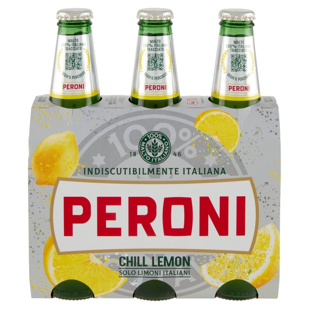 PERONI CHILL LEMON BIRRA CL33X3