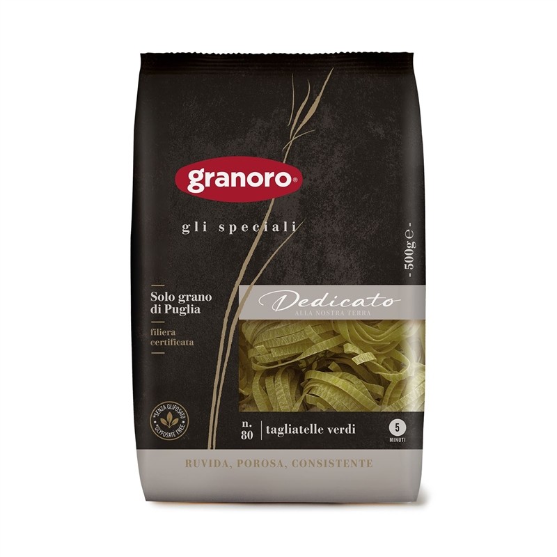 GRANORO DEDICATO TAGLIATELLE VERDI 500GR