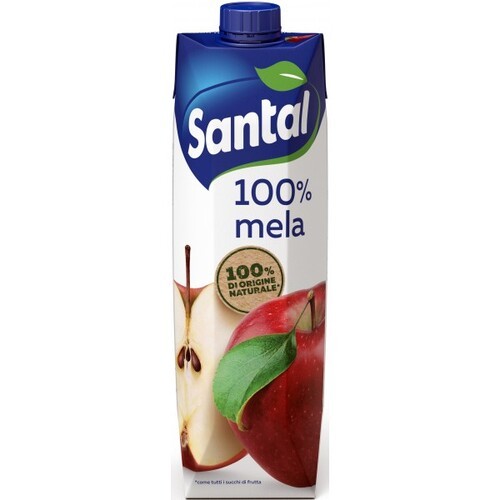 SANTAL SUCCO 100% MELA 1LT