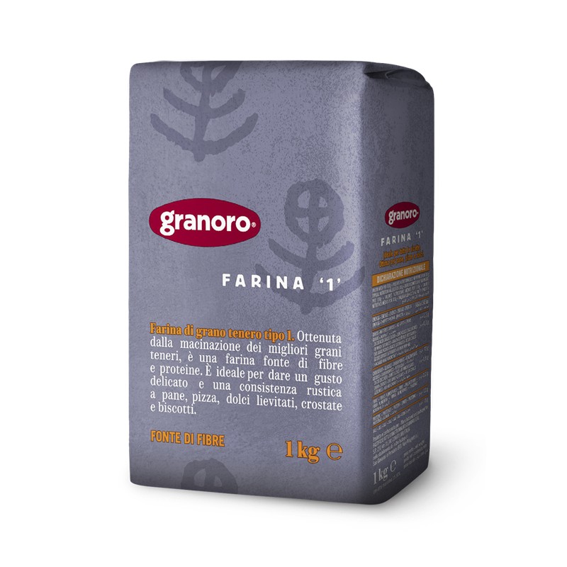 GRANORO FARINA DI GRANO TENERO TIPO 1 1KG