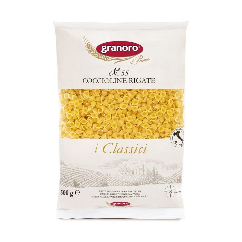 GRANORO COCCIOLINE RIGATE 500GR