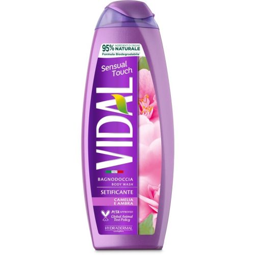 VIDAL BAGNODOCCIA SENSUAL TOUCH CAMELIA E AMBRA 500ML