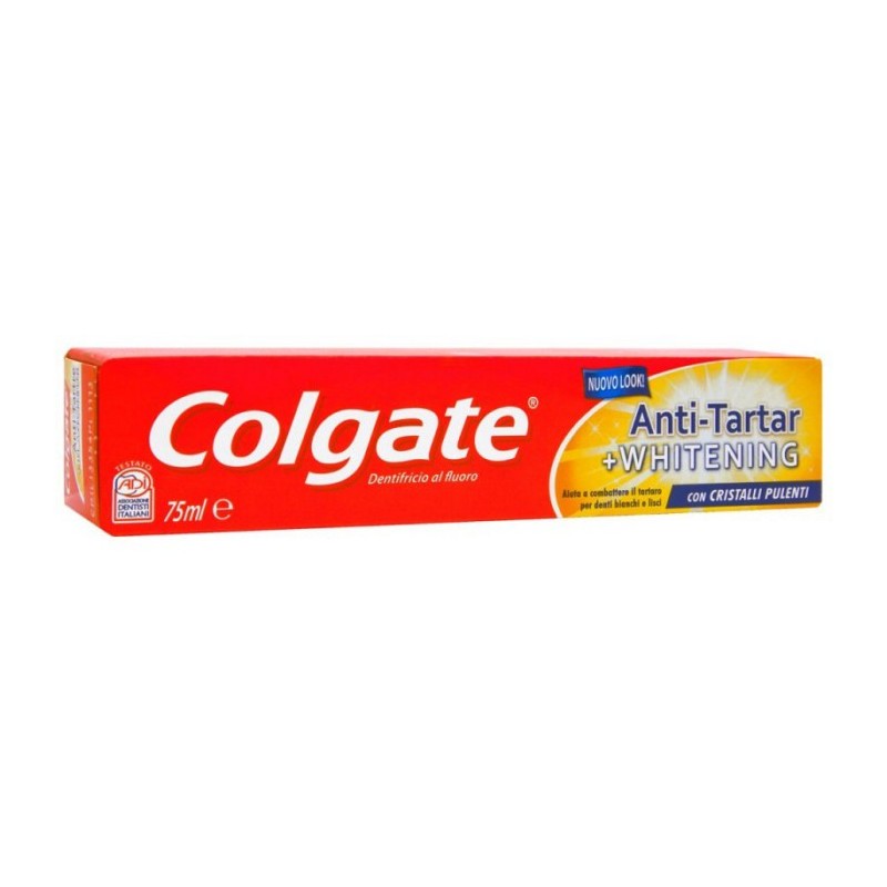 COLGATE DENTIFRICIO ANTITARTARO + SBIANCANTE 75ML