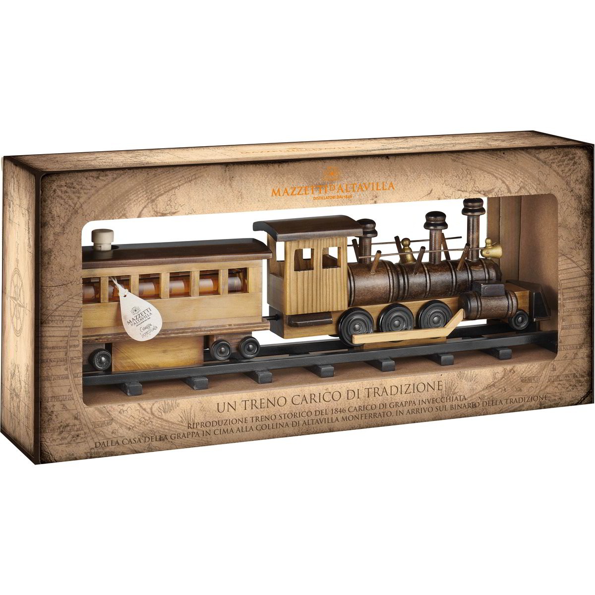 MAZZETTI D'ALTAVILLA TRENO VAGONE 20CL