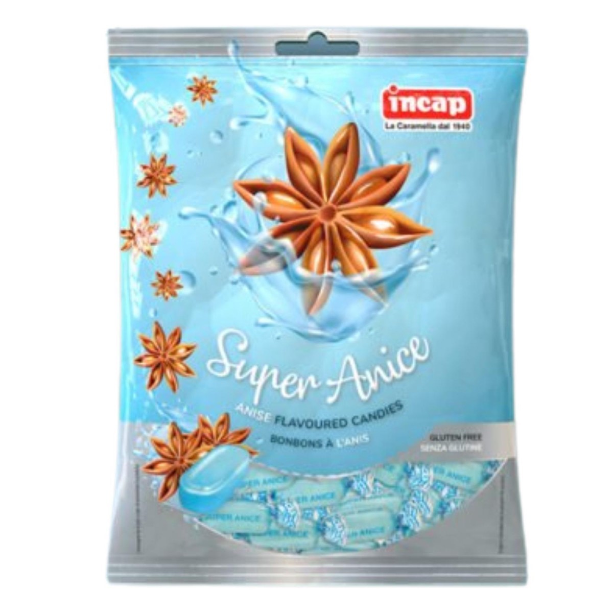 INCAP CARAMELLE SUPER ANICE 200GR