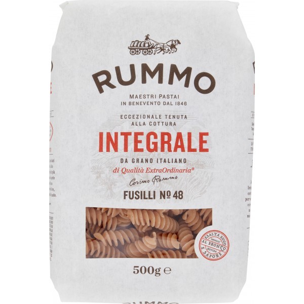 RUMMO FUSILLI INTEGRALI 500GR