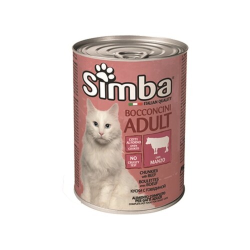SIMBA ADULT BOCCONI GATTO CON MANZO 400GR