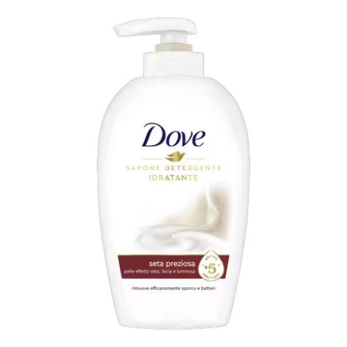DOVE SAPONE DETERGENTE IDRATANTE SETA PREZIOSA 250ML