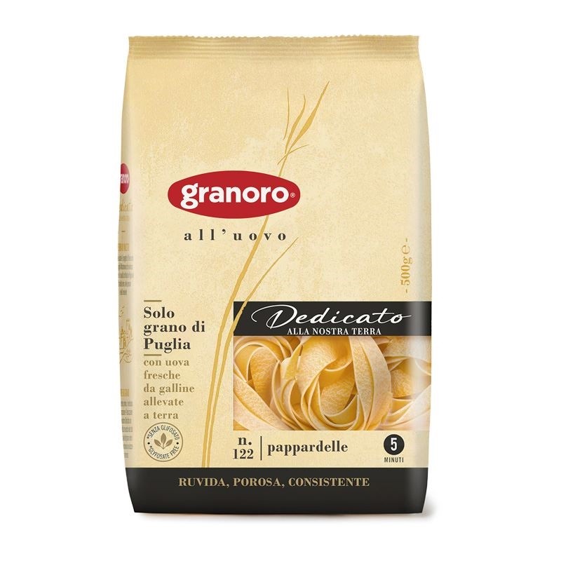 GRANORO DEDICATO PAPPARDELLE ALL'UOVO 500GR