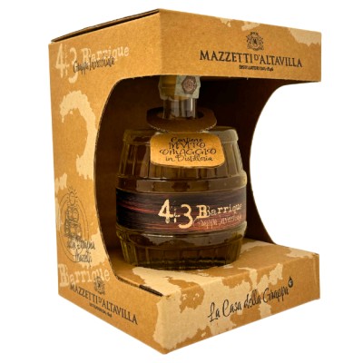 MAZZETTI D'ALTAVILLA 43 GRAPPA BOTTE BARRIQUE 50CL