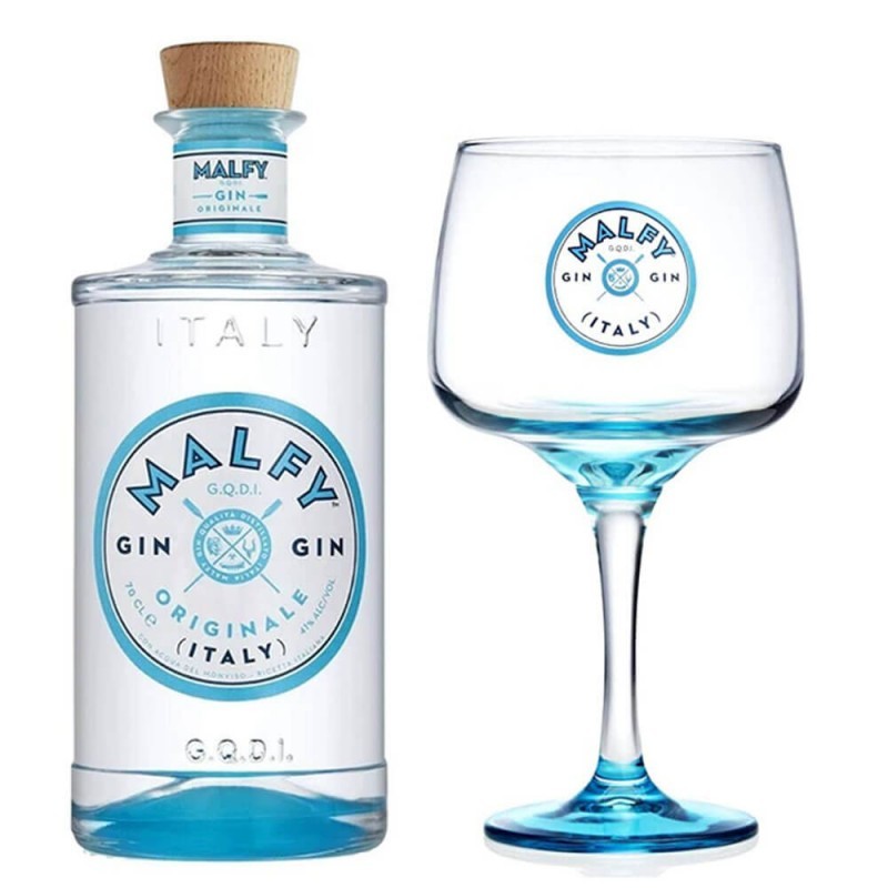 MALFY GIN ORIGINALE 70CL + BICCHIERE