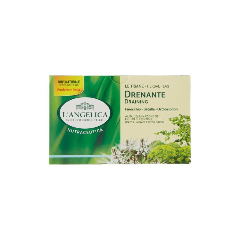 L'ANGELICA TISANA DRENANTE 18 FILTRI