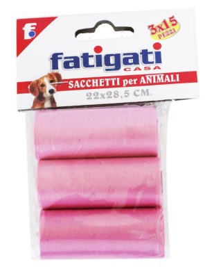 FATIGATI SACCHETTI PER ANIMALI CM22X28,5
