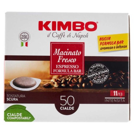 KIMBO CAFFE' MACINATO FRESCO 50 CIALDE