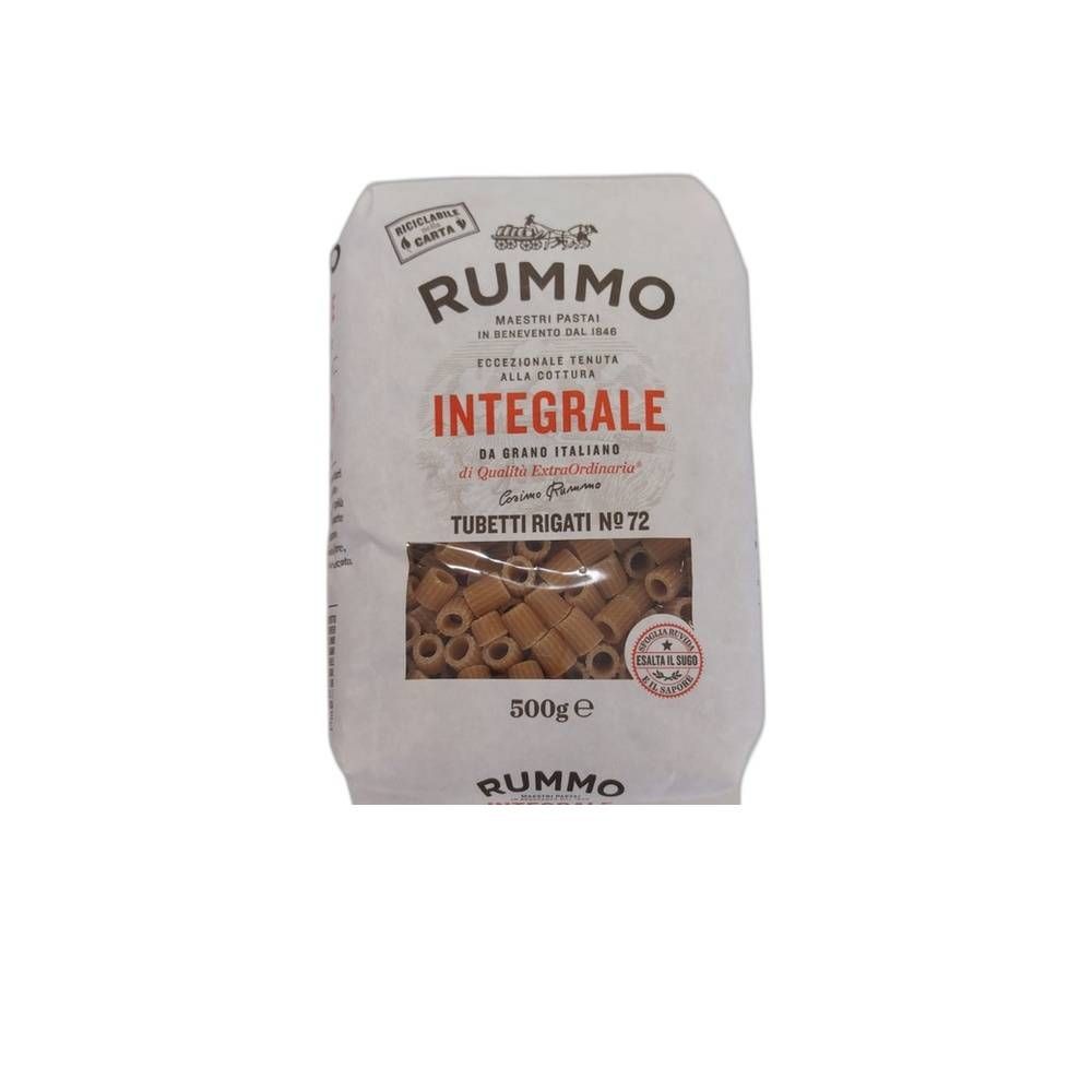 RUMMO TUBETTI RIGATI INTEGRALI 500GR