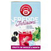 POMPADOUR FREDDE INFUSIONI FRUTTI DI BOSCO E MENTA 18 FILTRI