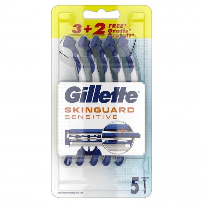 GILLETTE SKINGUARD 5 PEZZI