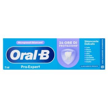 ORAL B DENTIFRICIO PRO-EXPERT SBIANCANTE DELICATO 75ML