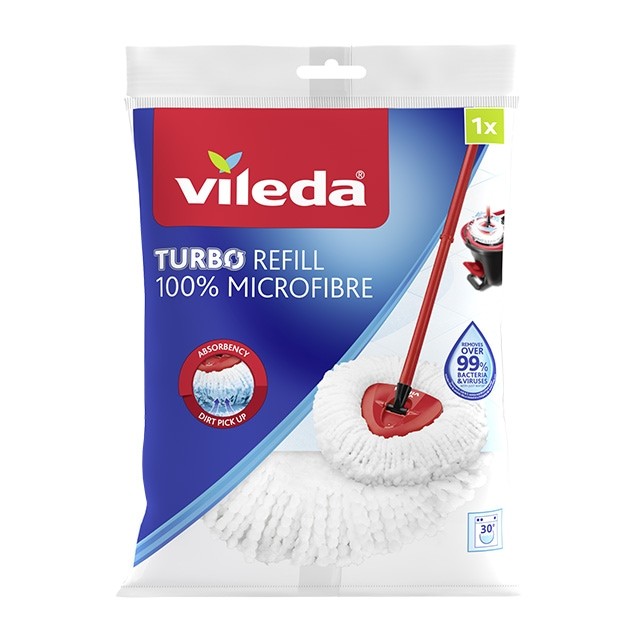 VILEDA RICAMBIO TURBO SMART IN MICROFIBRA