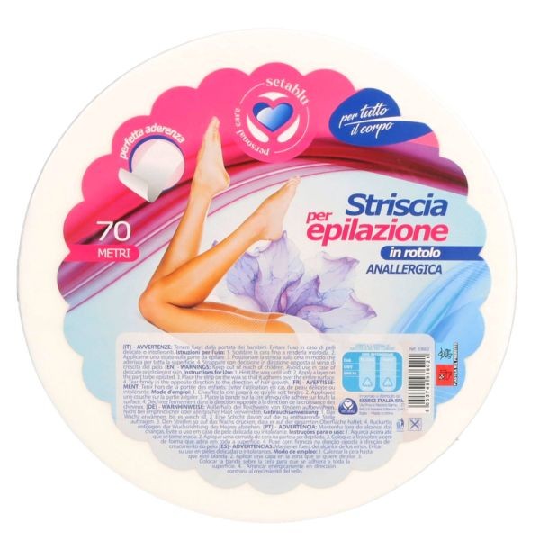 SETABLU STRISCIA DEPILATORIA IN ROTOLO 70M