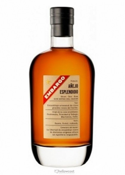 EMBARGO ESPLENDIDO RUM 70CL